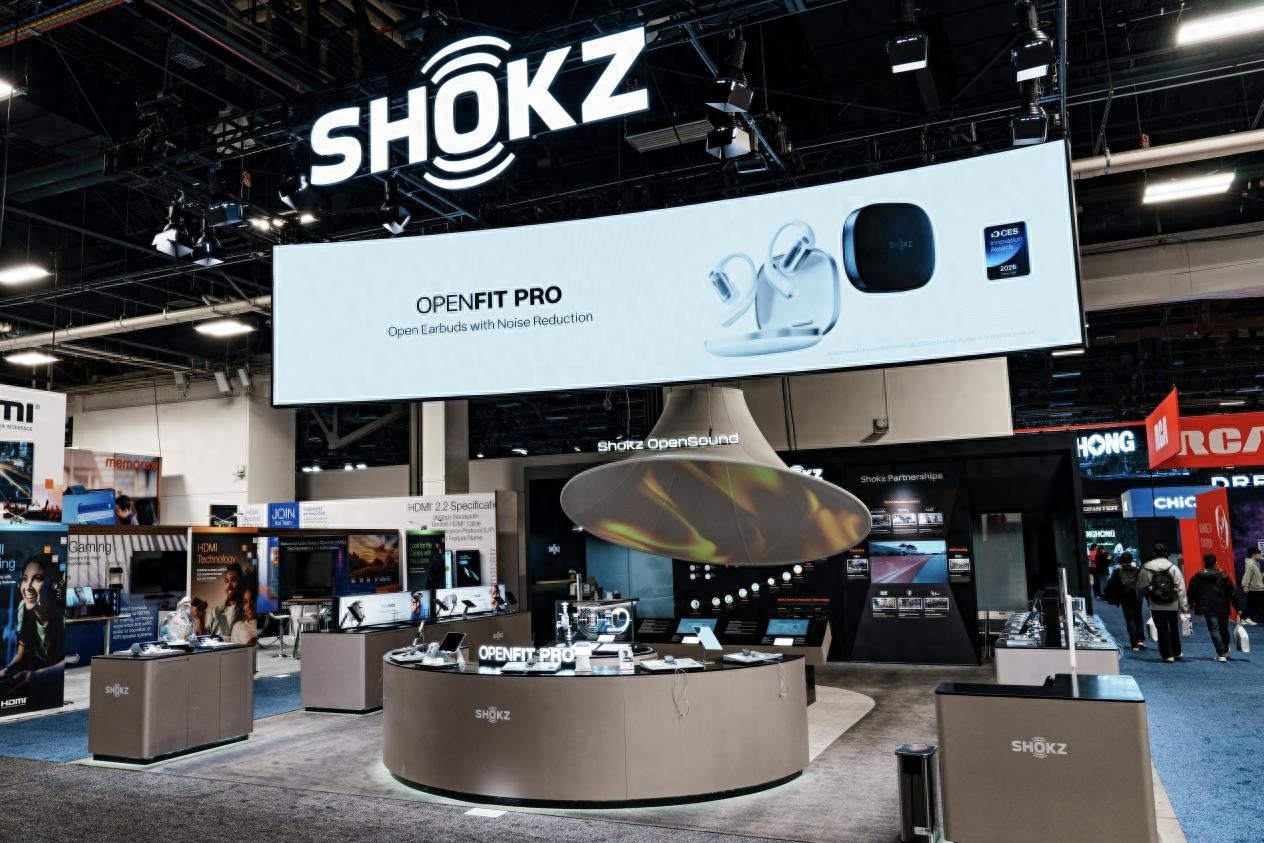 韶音开放式滤噪耳机和AI眼镜成焦点J9真人游戏第一品牌CES2026(图6)